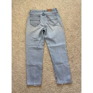 Riders Straight Leg Jeans 30 Light Wash Blue High Waisted Vintage Denim